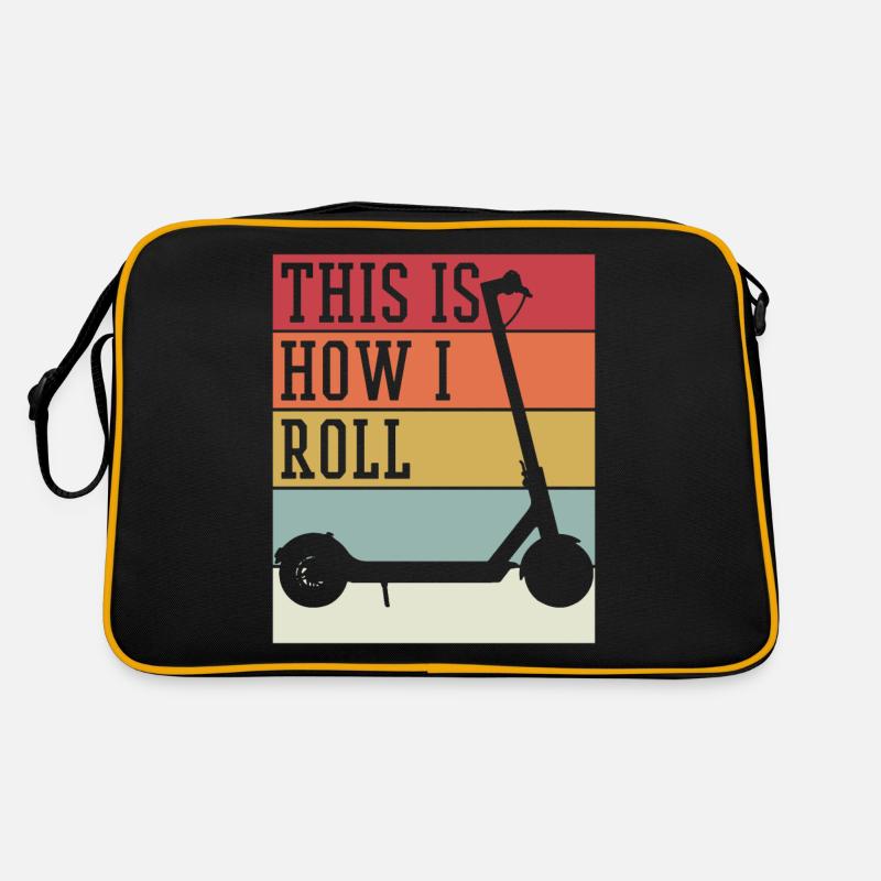 E-Roller Retro Tasche