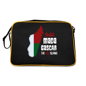 Madagascar - Retro Bag - black/gold - Back