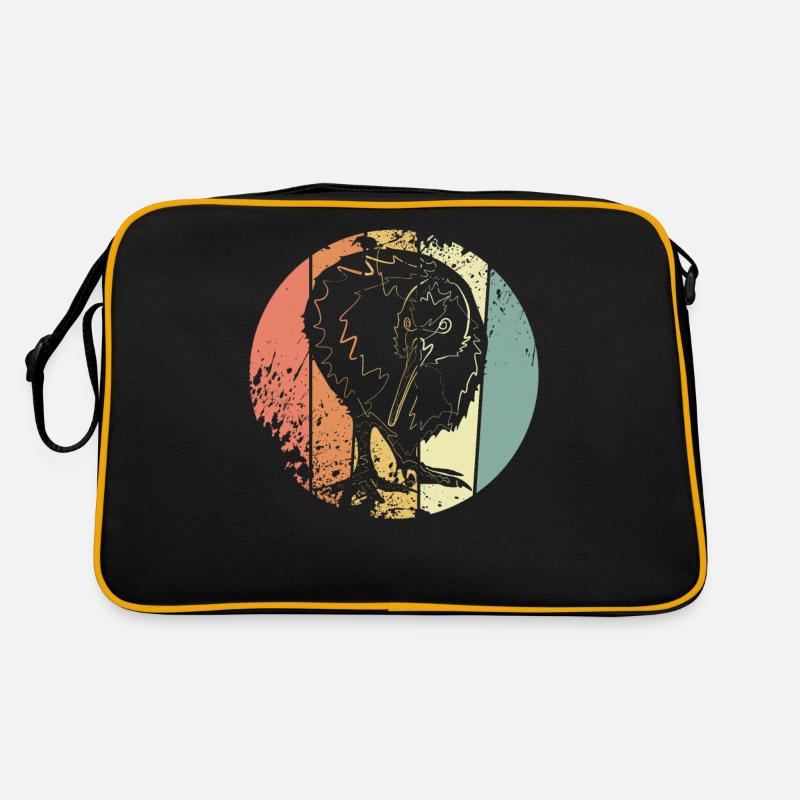 Kiwi Neuseeland Backpacker Retro Tasche