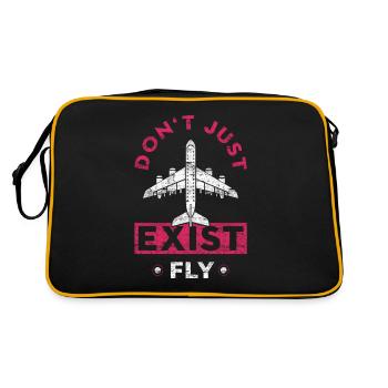 pilote - Sac Retro - noir/or - Dos