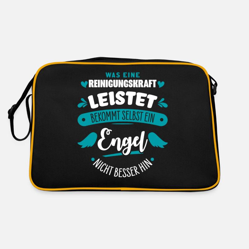 Cleaner Cleaning lady Retro Bag