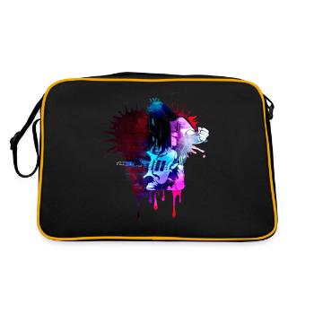 Musiciens - Sac Retro - noir/or - Dos