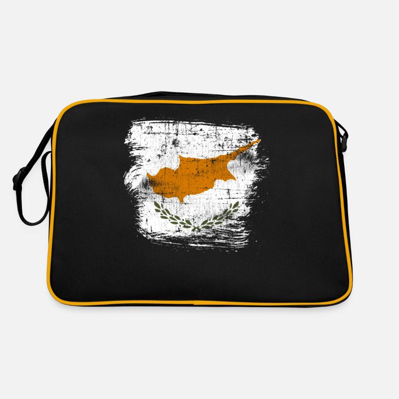 Chypre - Sac Retro - noir/or