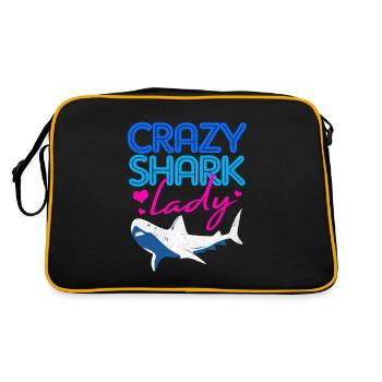 Requins - Sac Retro - noir/or - Dos