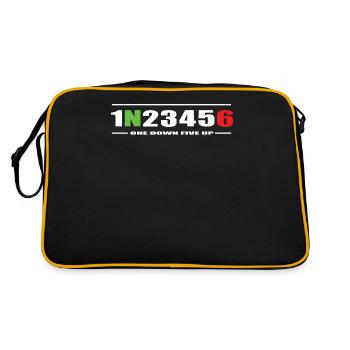 Motorrad Geschenk - Sac Retro - noir/or - Dos
