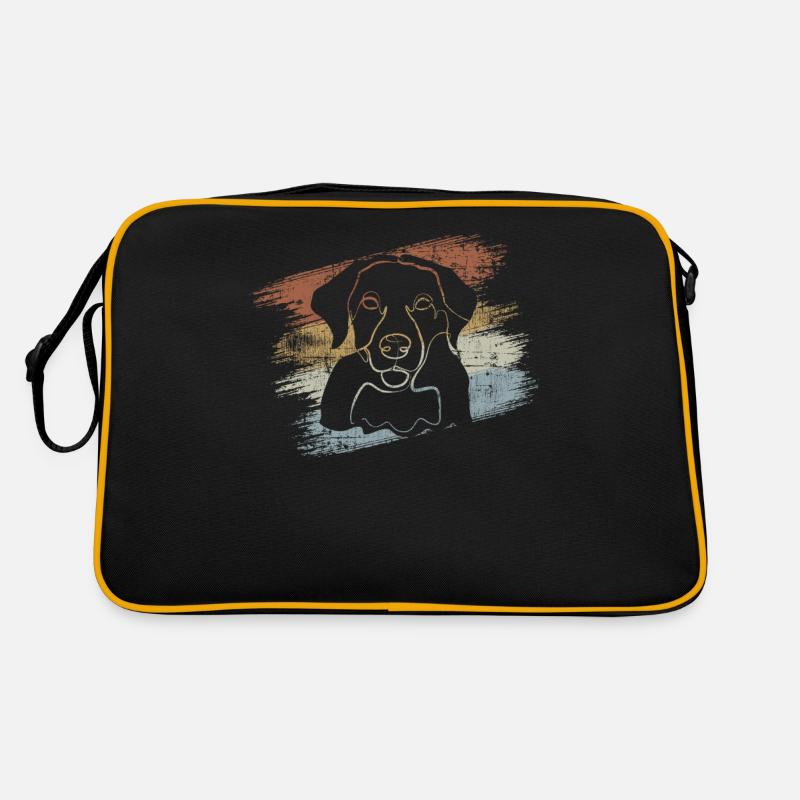 Labrador Dog Retro Bag