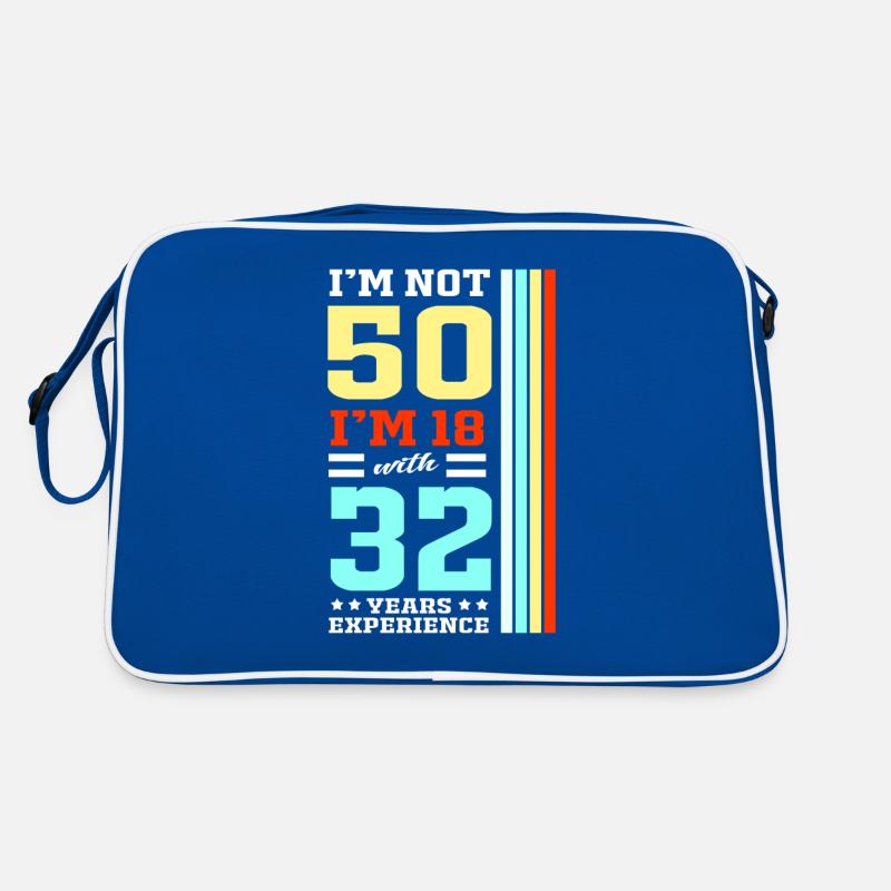 Geburtstag 50 Geschenk Geboren 1969 Fünfzig Bday Retro Tasche