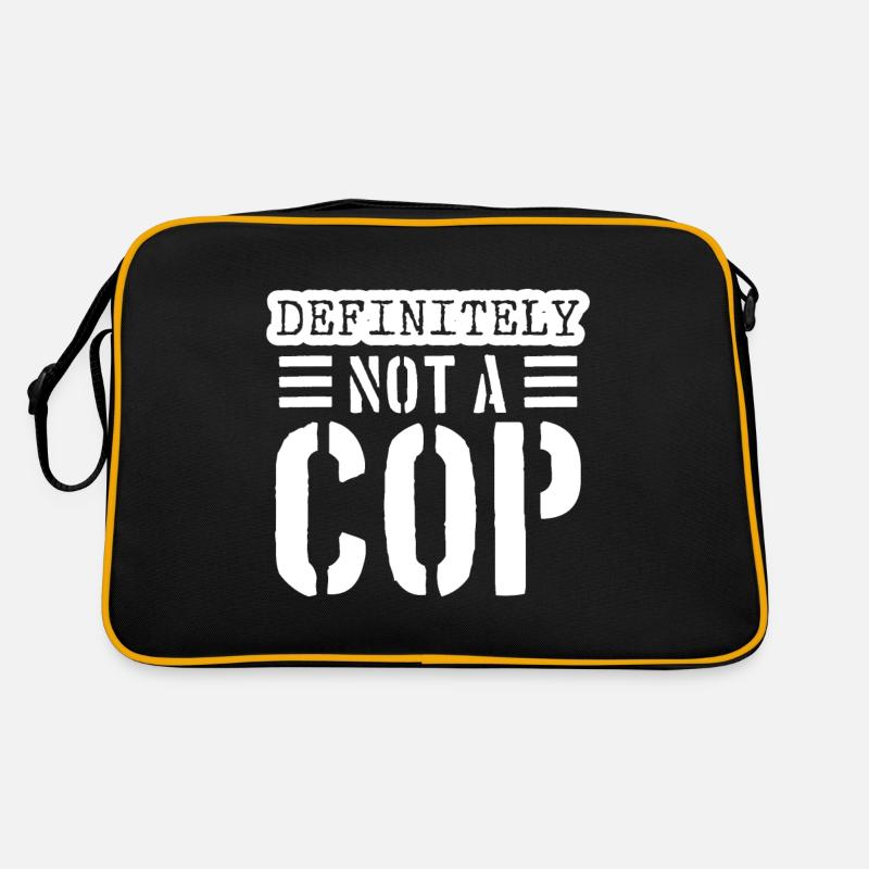 Auf keinen Fall ein Cop Undercover Cop Produkt | Retro Tasche