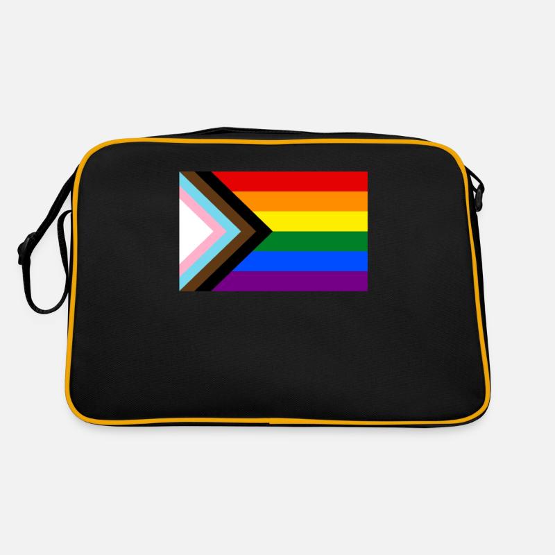 Pride Progress LGBT Transgender Queer Retro Tasche