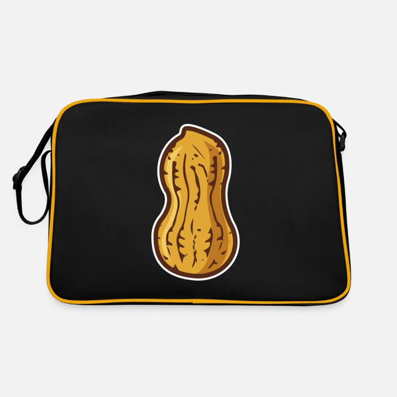 T-shirt graphique Peanut, imprimé Nut, graphique Peanut Sac Retro