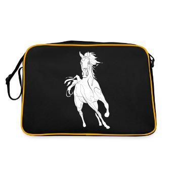 Cheval - Sac Retro - noir/or - Dos