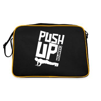Fitness Pompes Pompes De Poids De Poids Gym - Sac Retro - noir/or - Dos