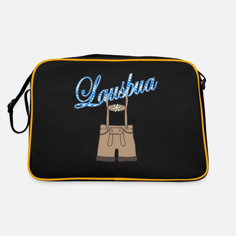 Lausbua avec lederhosen Sac Retro