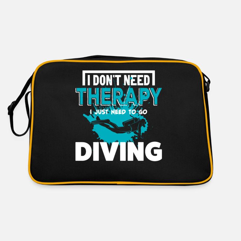 Diving Divers Retro Bag