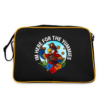 Cadeau Pirate Enfant Motif Pirate Boucanier - Sac Retro - noir/or - Dos