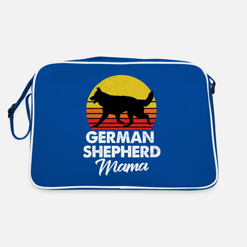German Shepherd Retro Bag
