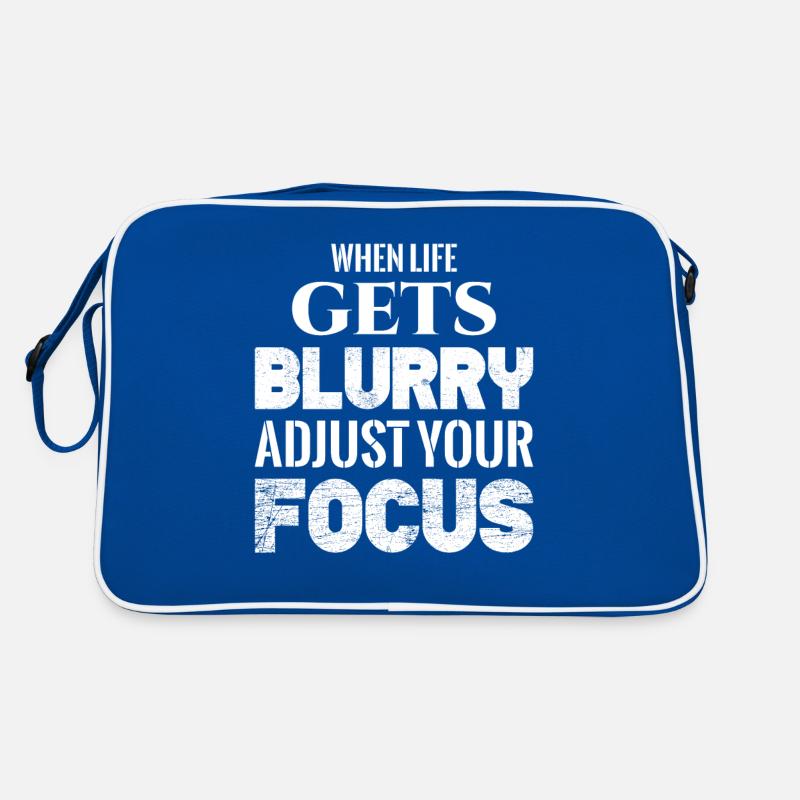 Quand la vie devient floue, ajustez votre mise au point Sac Retro