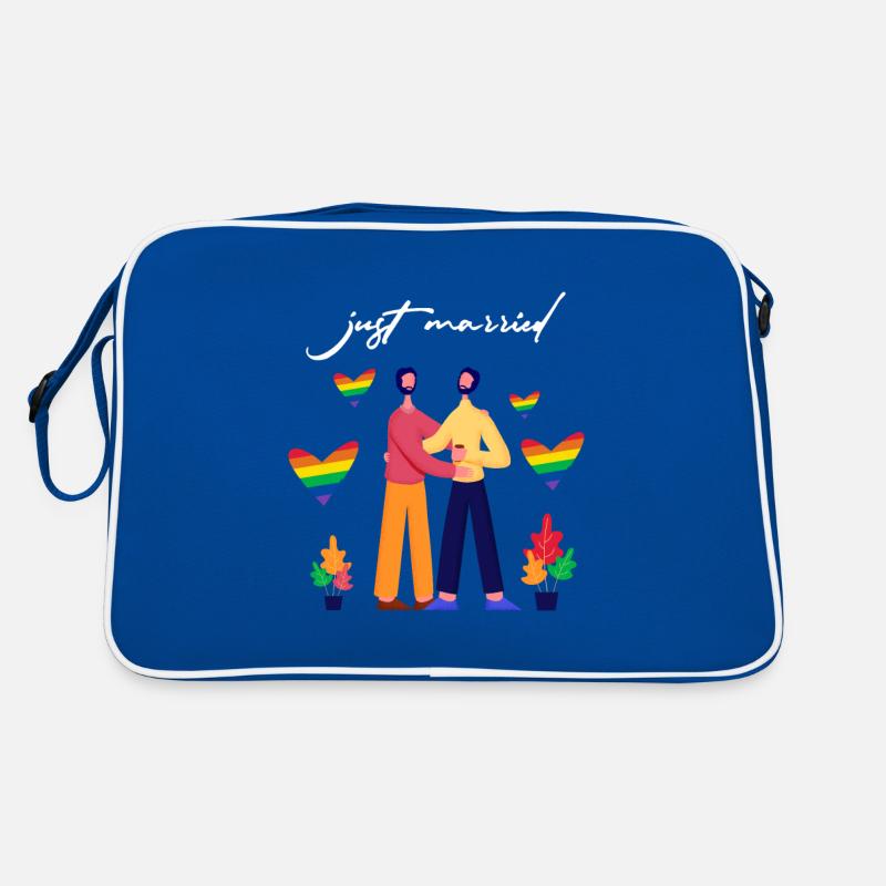Homosexuelle Ehe Retro Tasche