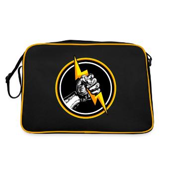 Électricien Électrotechnique Électronique Volt Watt - Sac Retro - noir/or - Dos