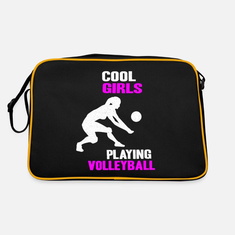 Volleyball Retro Tasche