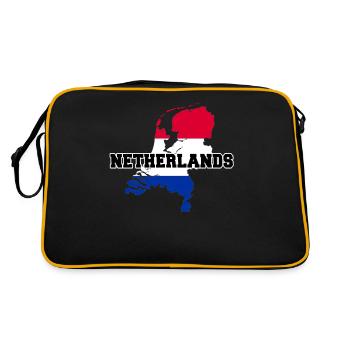 Pays-Bas Pays-Bas Pays-Bas - Sac Retro - noir/or - Dos