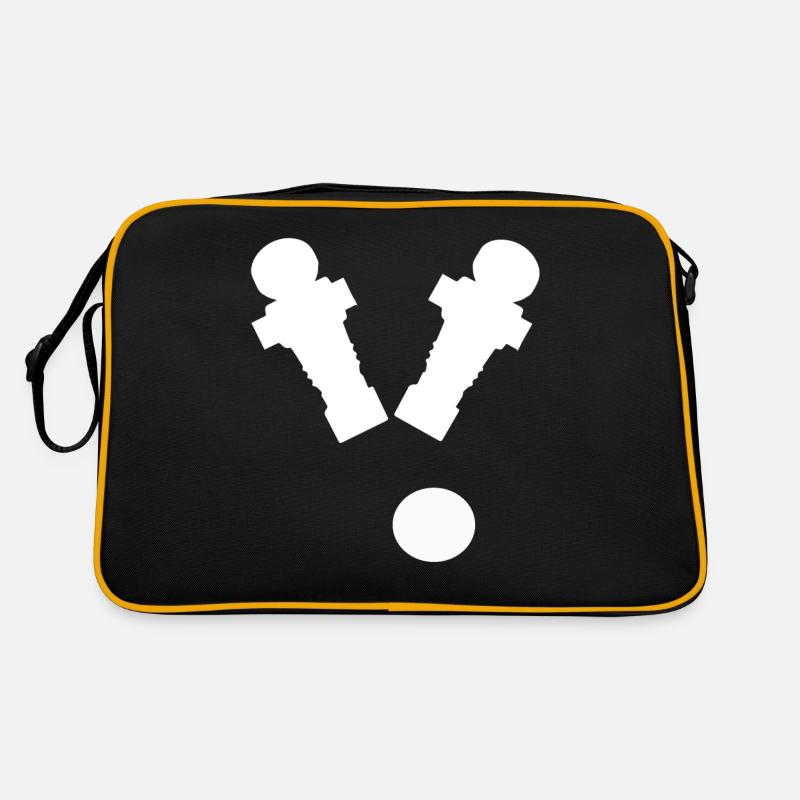 Tischkicker Kicker Tischfussball Kickern Retro Tasche