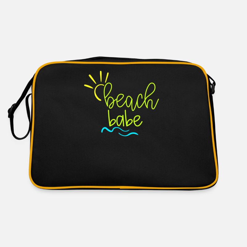 Beach Babe - soleil, plage, mer Sac Retro