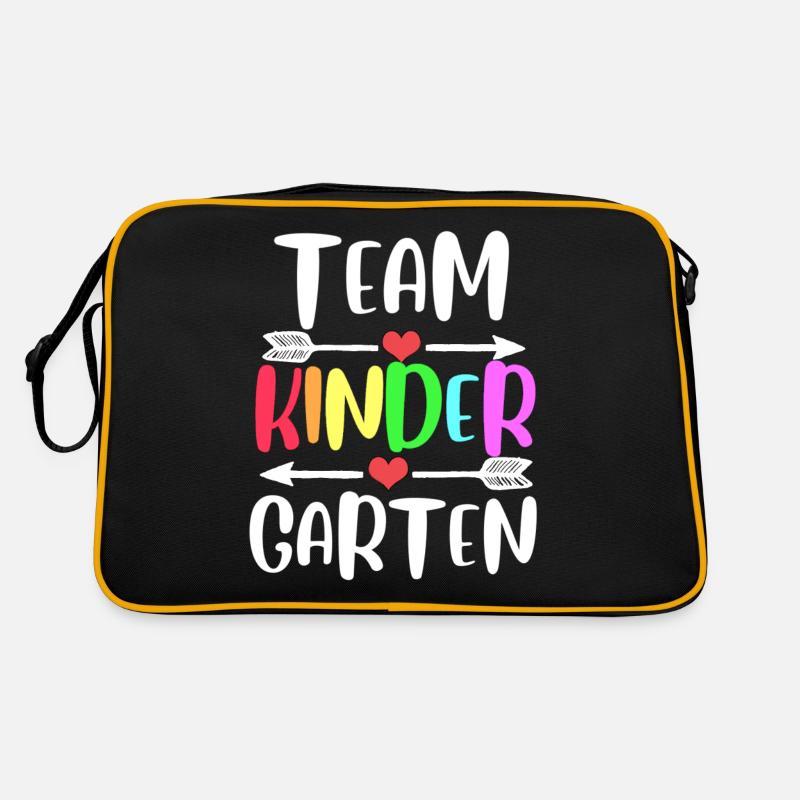 Kindergarten Team Retro Tasche