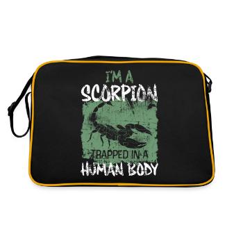 Scorpion - Sac Retro - noir/or - Dos