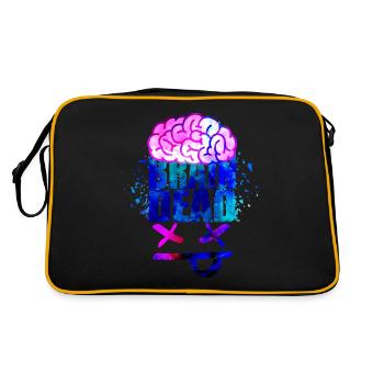 Brain Dead - Sac Retro - noir/or - Dos