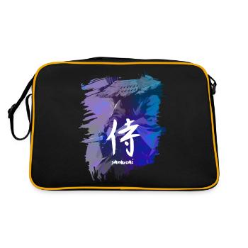 samouraï - Sac Retro - noir/or - Dos