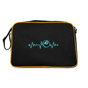 Billiards - Retro Bag - black/gold - Back