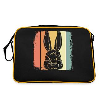 Hare - Retro Bag - black/gold - Back