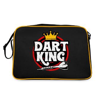 Dart - Retro Bag - black/gold - Back