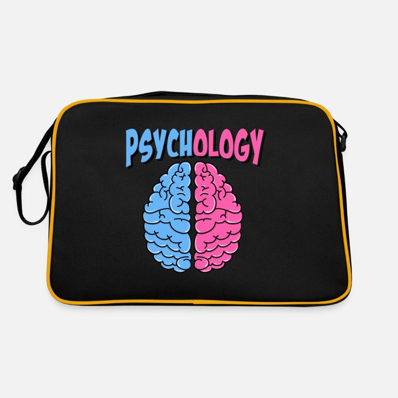 Psychology psychologist statement brain gift Retro Bag