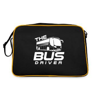 Le chauffeur de bus - Le chauffeur de bus - Sac Retro - noir/or - Dos