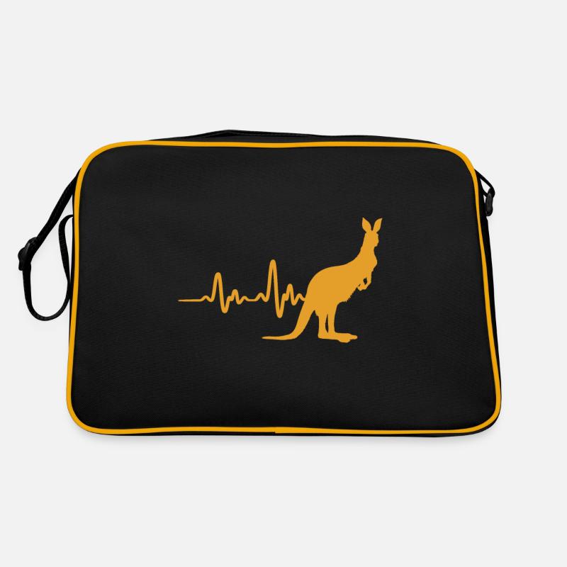 Känguru Retro Tasche