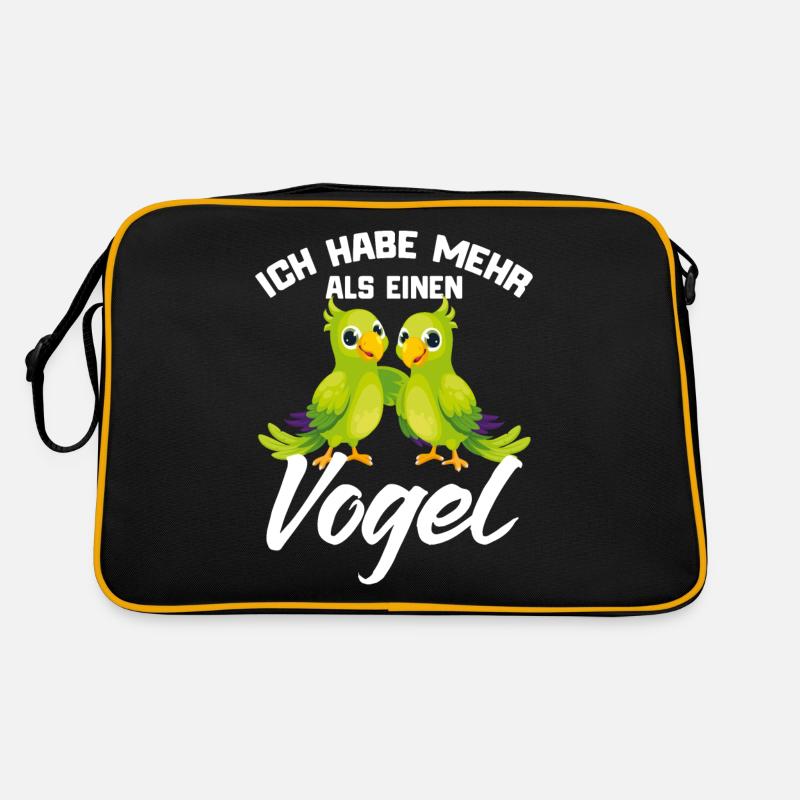 Perroquet Dire drôle Sac Retro