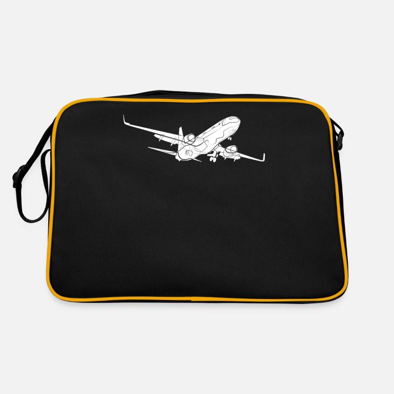 Flugzeug Retro Tasche