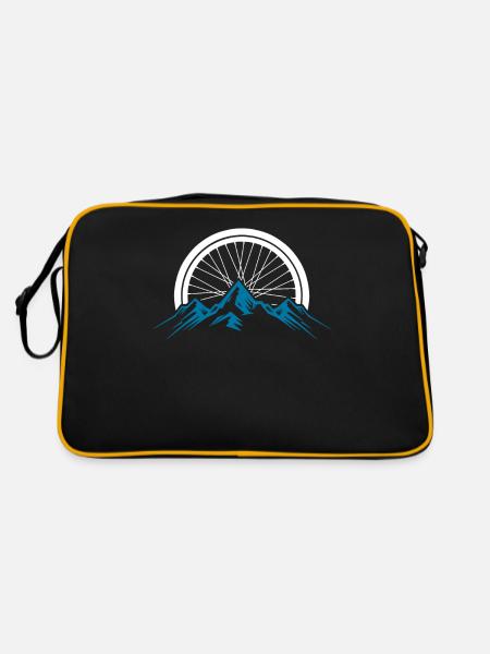 MTB - Retro Tasche - Schwarz/Gold