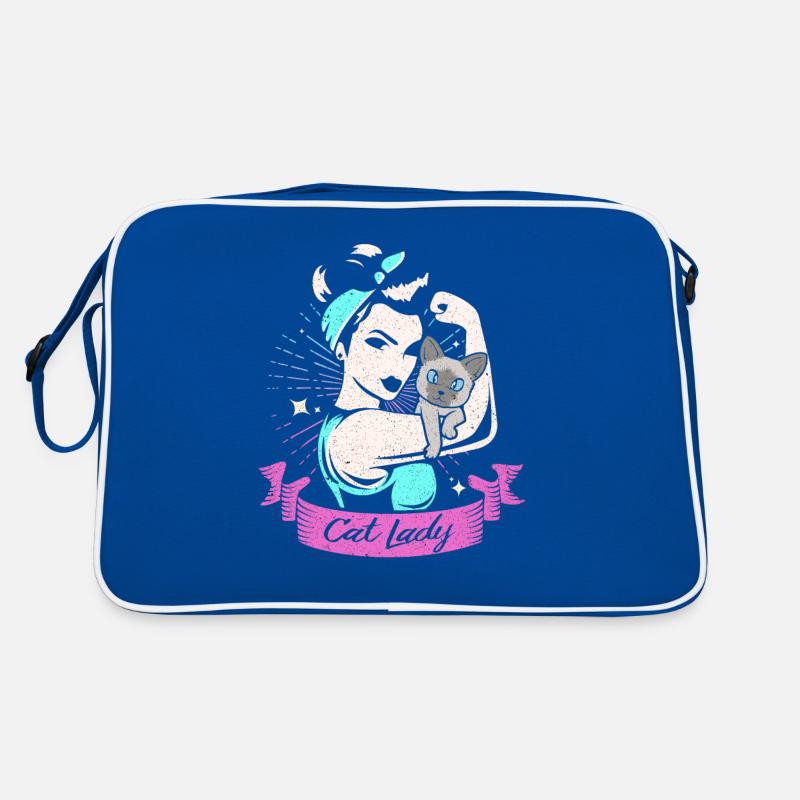 Siamese cat Retro Bag