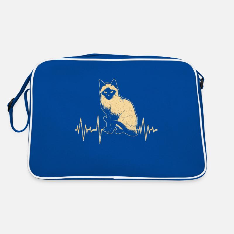 Siamese cat Retro Bag