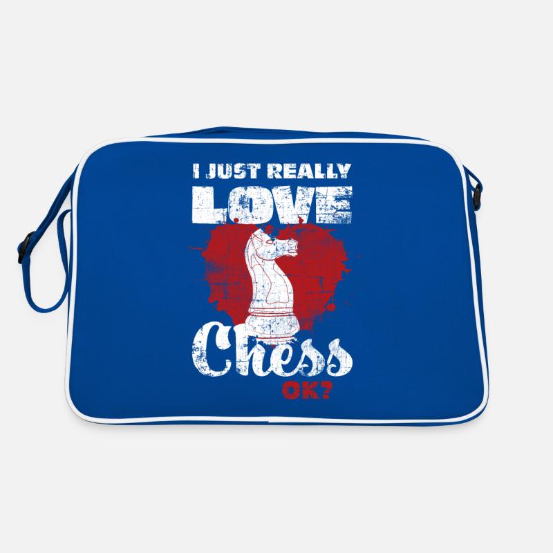 Schach Retro Tasche