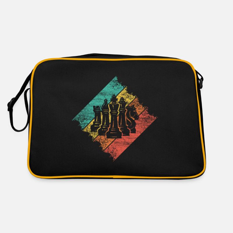 Schach Retro Tasche