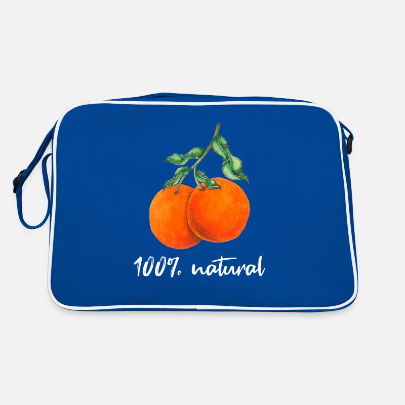 Orangen Retro Tasche