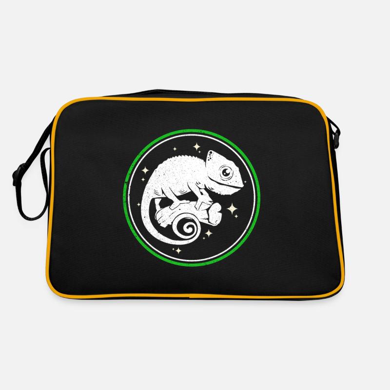 Chamäleon Retro Tasche