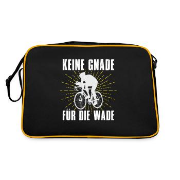 No mercy for the calf - Retro Bag - black/gold - Back