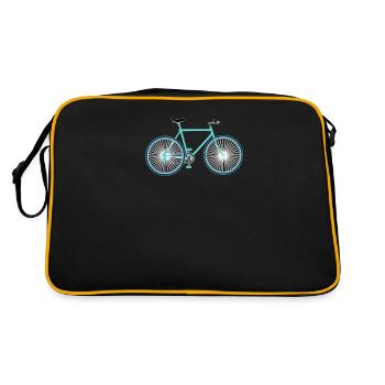 Bicycle chain bicycle - Retro Bag - black/gold - Back