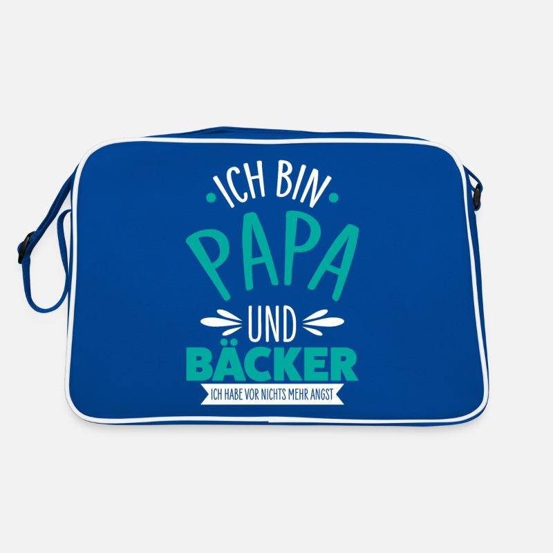 Bäcker Papa Retro Tasche
