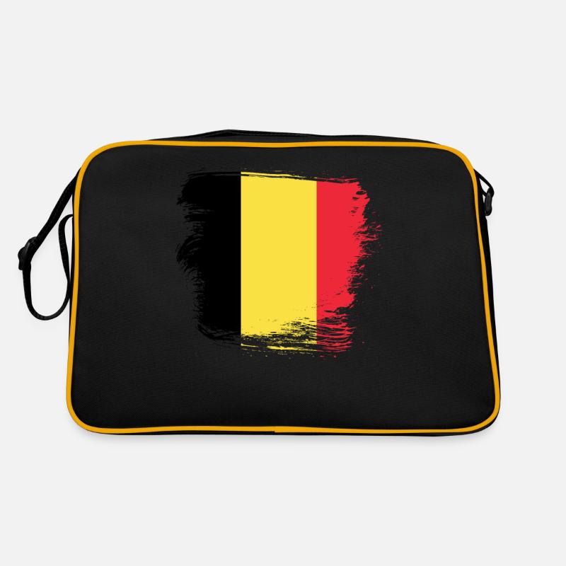 Belgium Flag Retro Bag